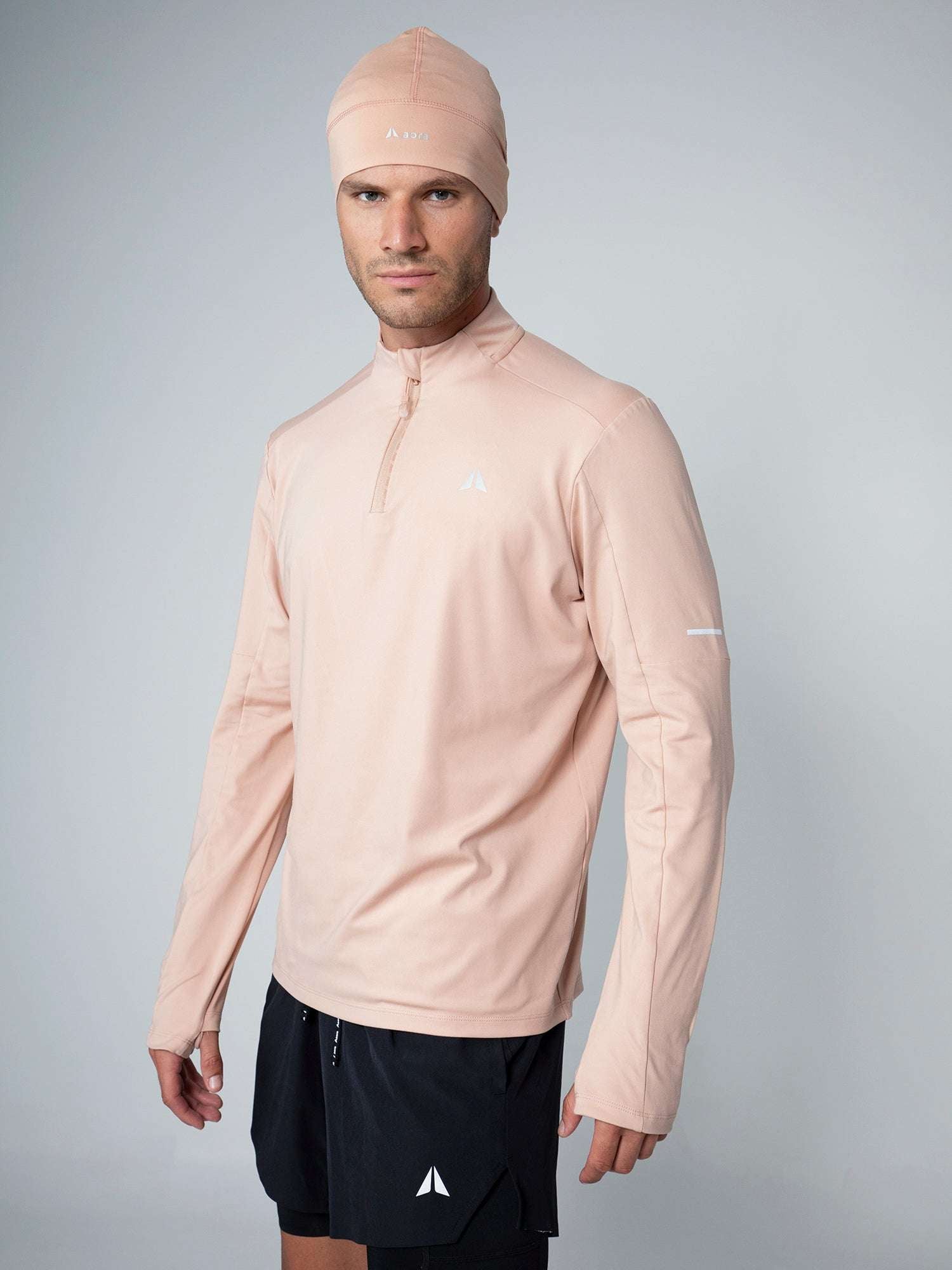HALF ZIP 365 LONGSLEEVE For Men - Aora Athliesure Shop online in Dubai