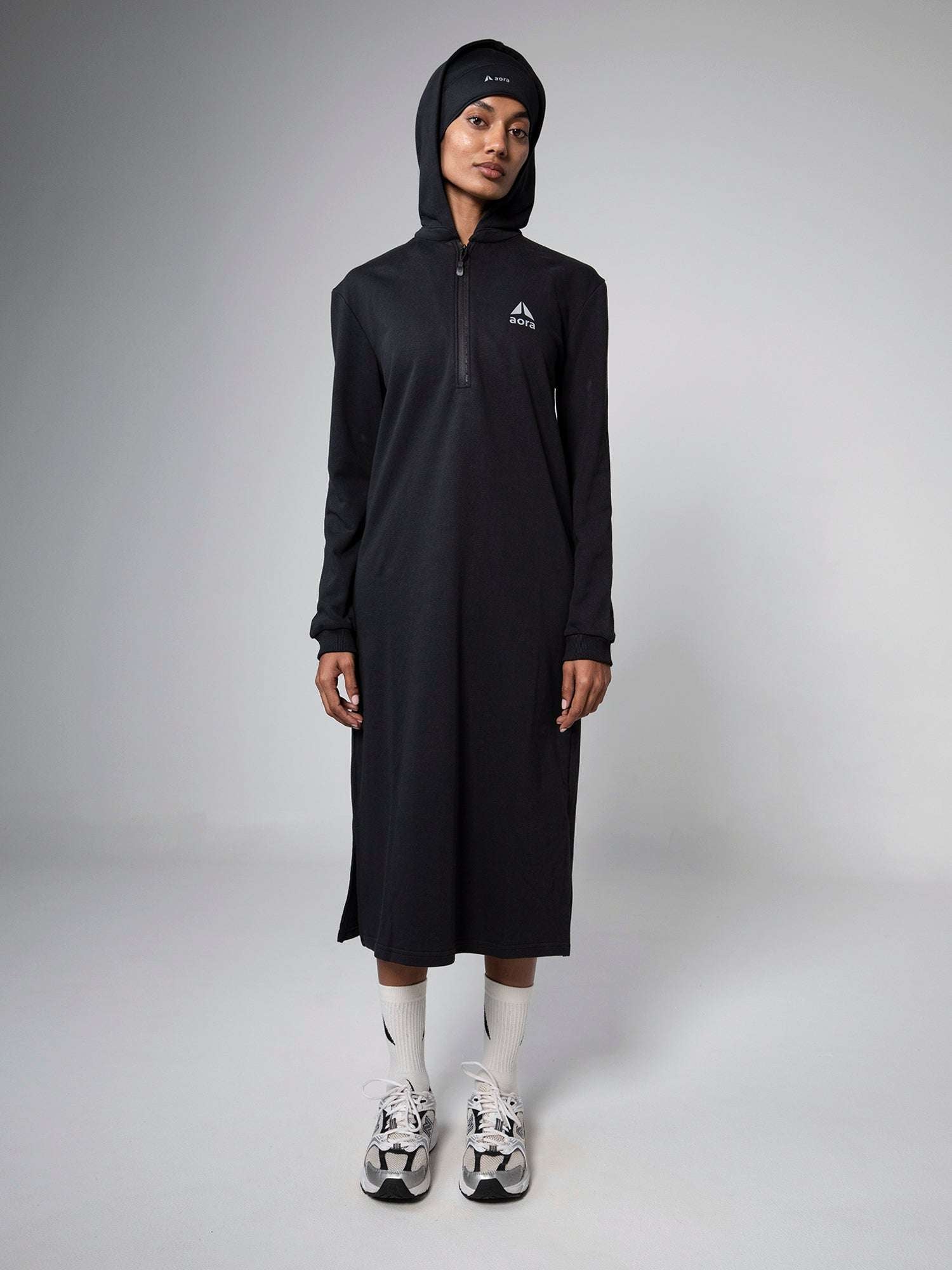 MERAKI HALF ZIP HOODIE For Women - Aora Athliesure Shop online in UAE