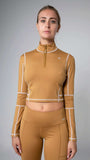 KANZEI ZIP LONGSLEEVE For Women - Aora Athliesure Shop online in Abu Dhabi