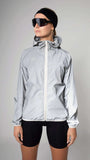 REFLECTIVE WINDBREAKER JACKET For Women - Aora Athliesure Shop online in Dubai