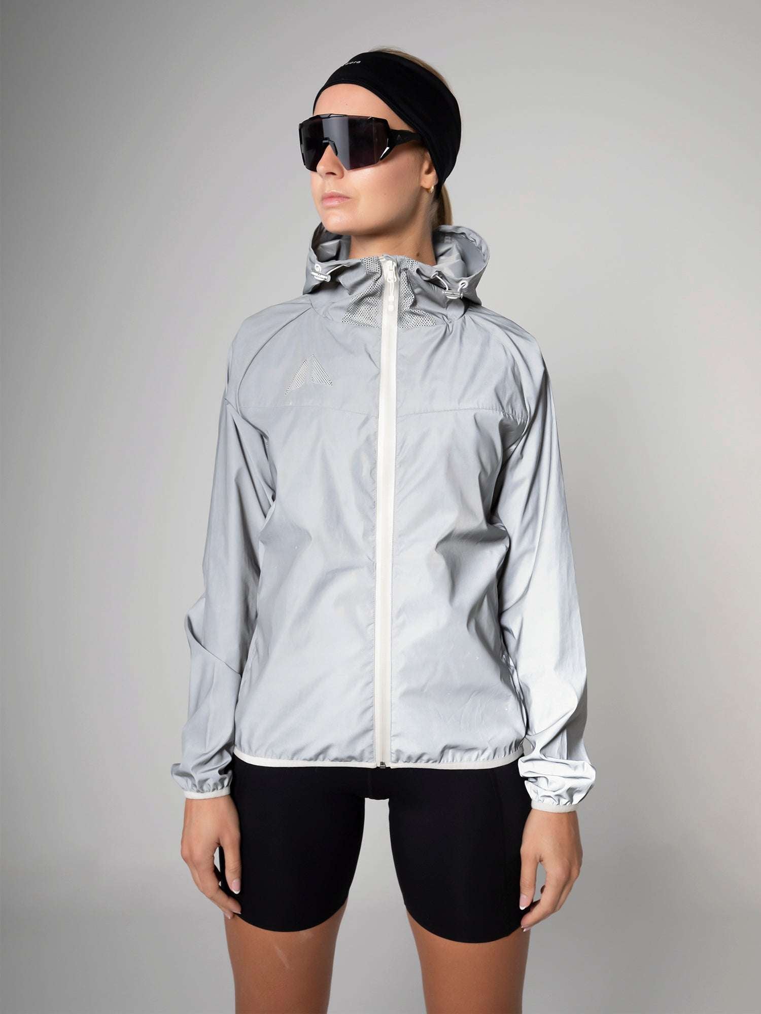 REFLECTIVE WINDBREAKER JACKET For Women - Aora Athliesure Shop online in Dubai