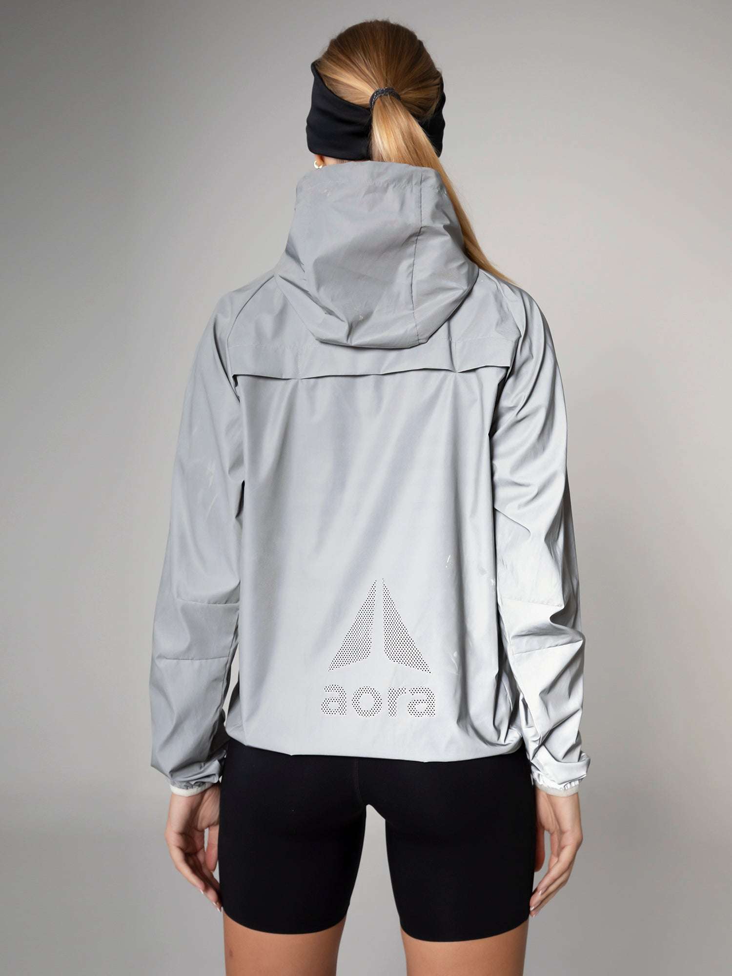REFLECTIVE WINDBREAKER JACKET For Women - Aora Athliesure Shop online in Dubai