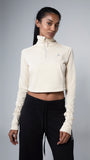 MIHO HALF ZIP SWEATER