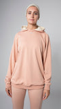 UNISEX CHROME QAZE BI-COLOR HOODIE