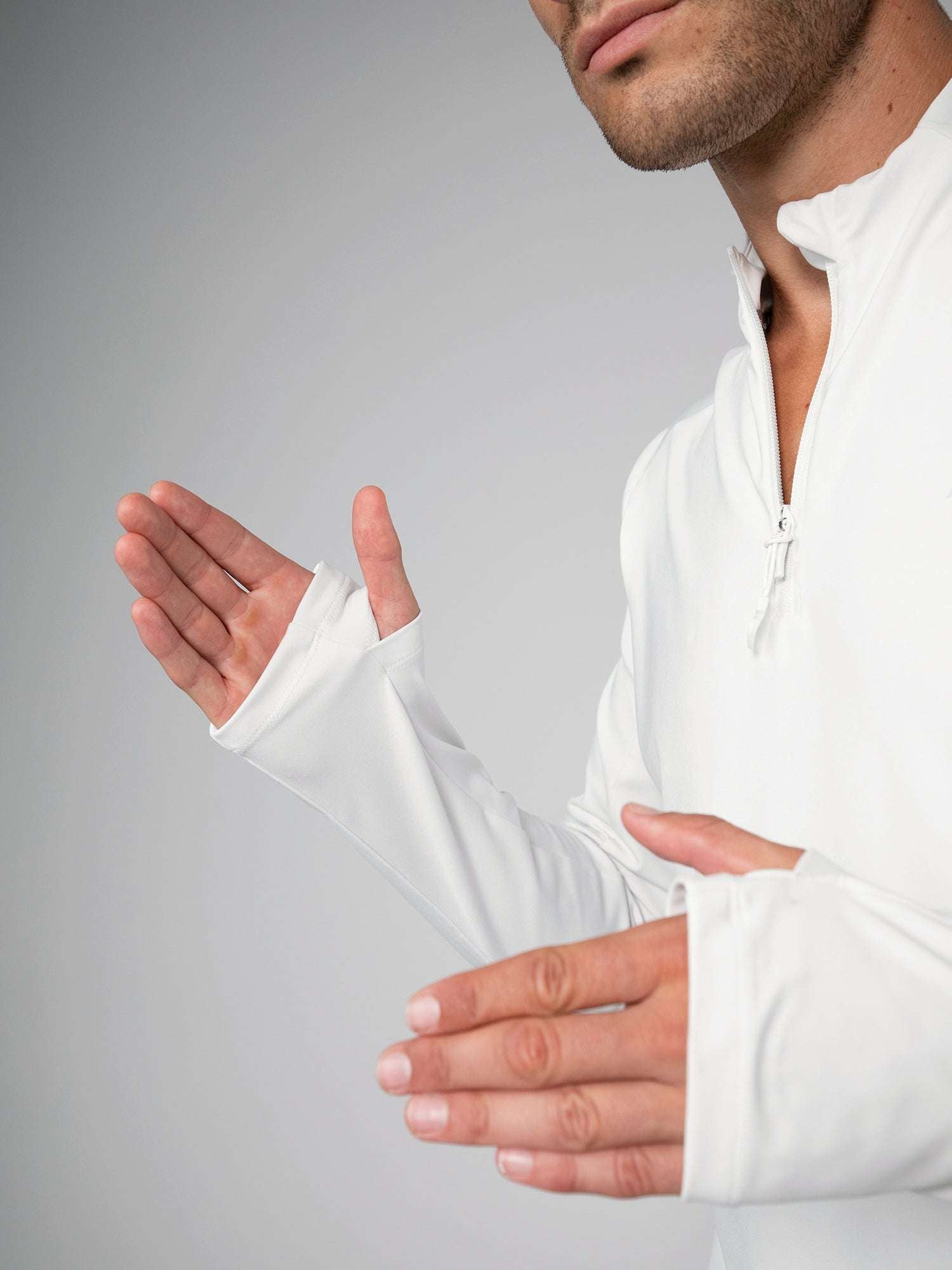 HALF ZIP 365 LONGSLEEVE For Men - Aora Activewear Shop online in Dubai