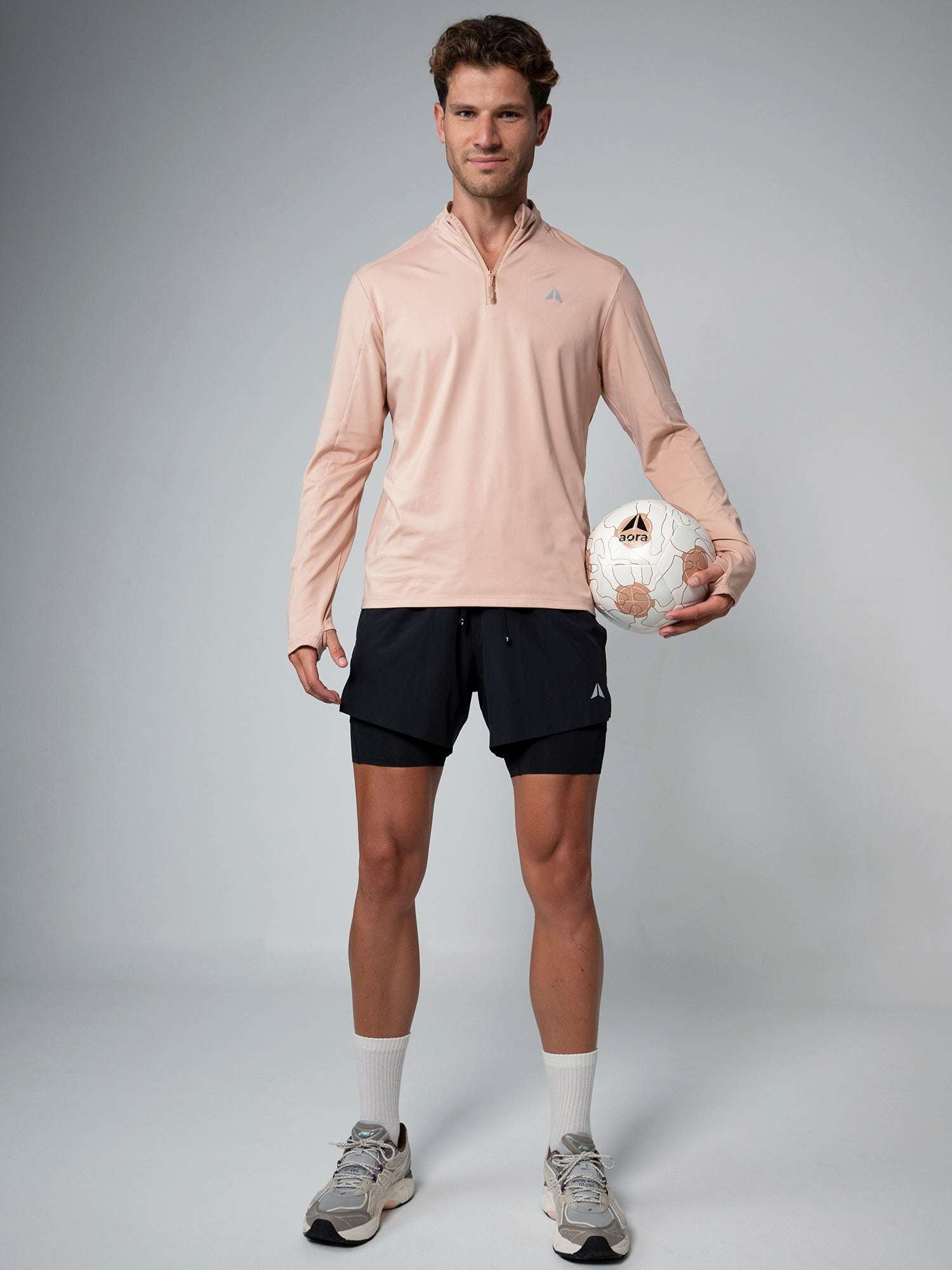 HALF ZIP 365 LONGSLEEVE For Men - Aora Athliesure Shop online in Dubai