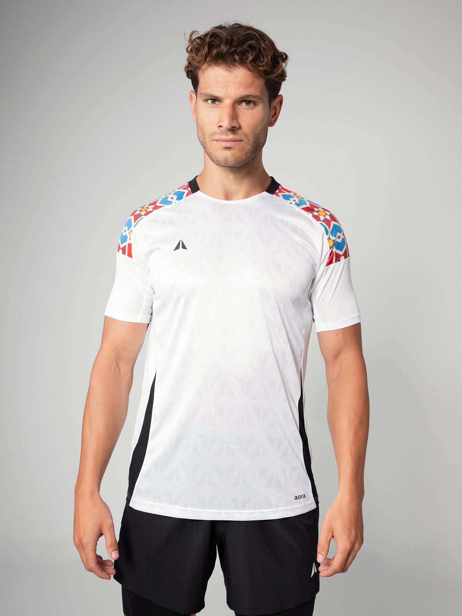 SOCCER JERSEY V1 - WHITE For Men - Aora Activewear Shop online in UAE