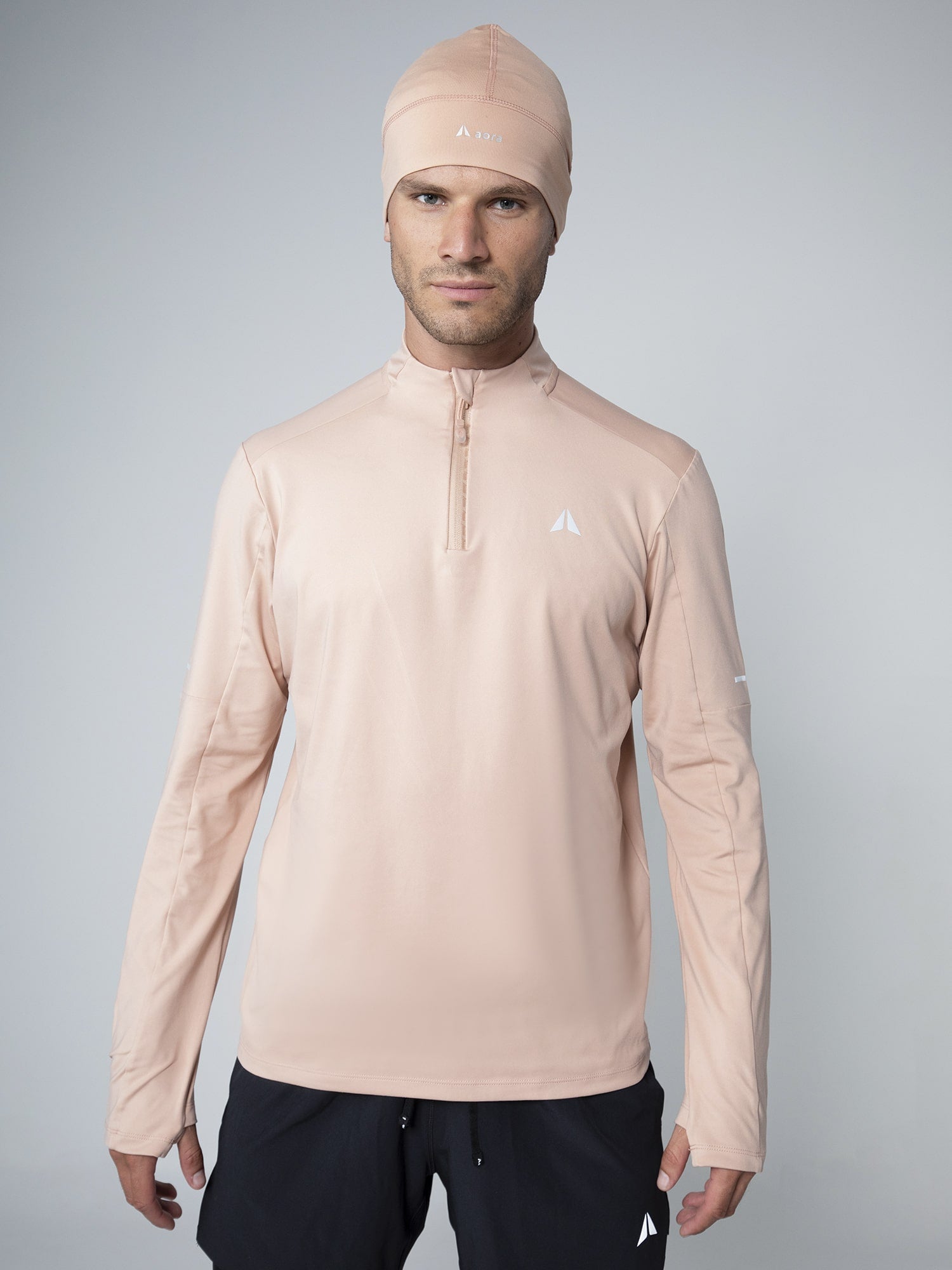 HALF ZIP 365 LONGSLEEVE For Men - Aora Athliesure Shop online in Dubai