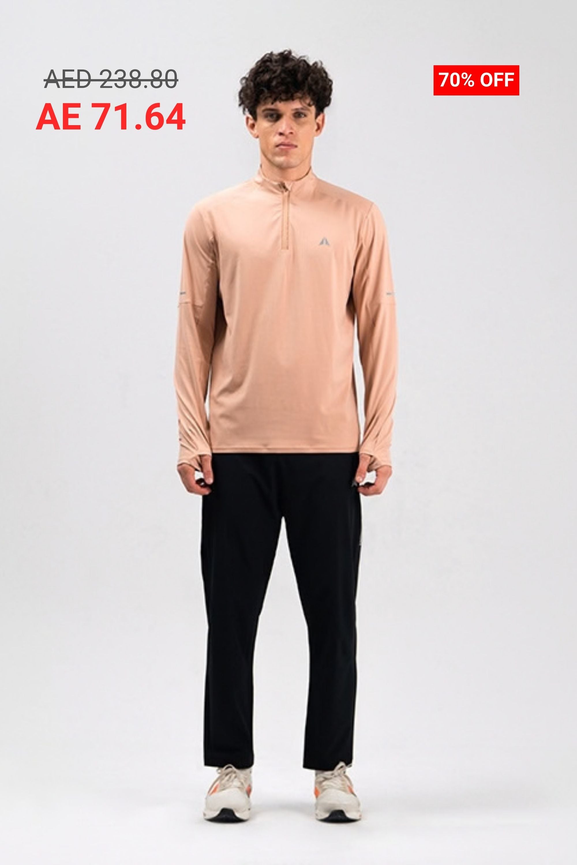 HALF ZIP 365 LONGSLEEVE