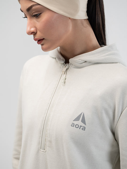 MERAKI HALF ZIP HOODIE