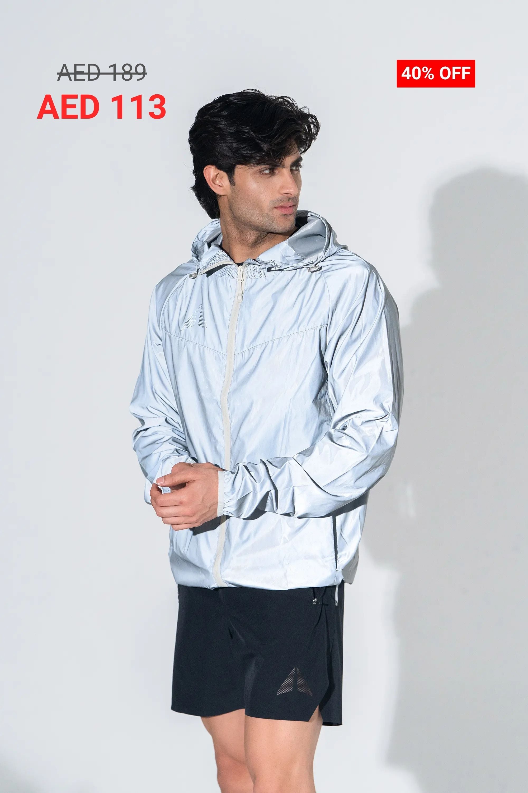 REFLECTIVE WINDBREAKER JACKET