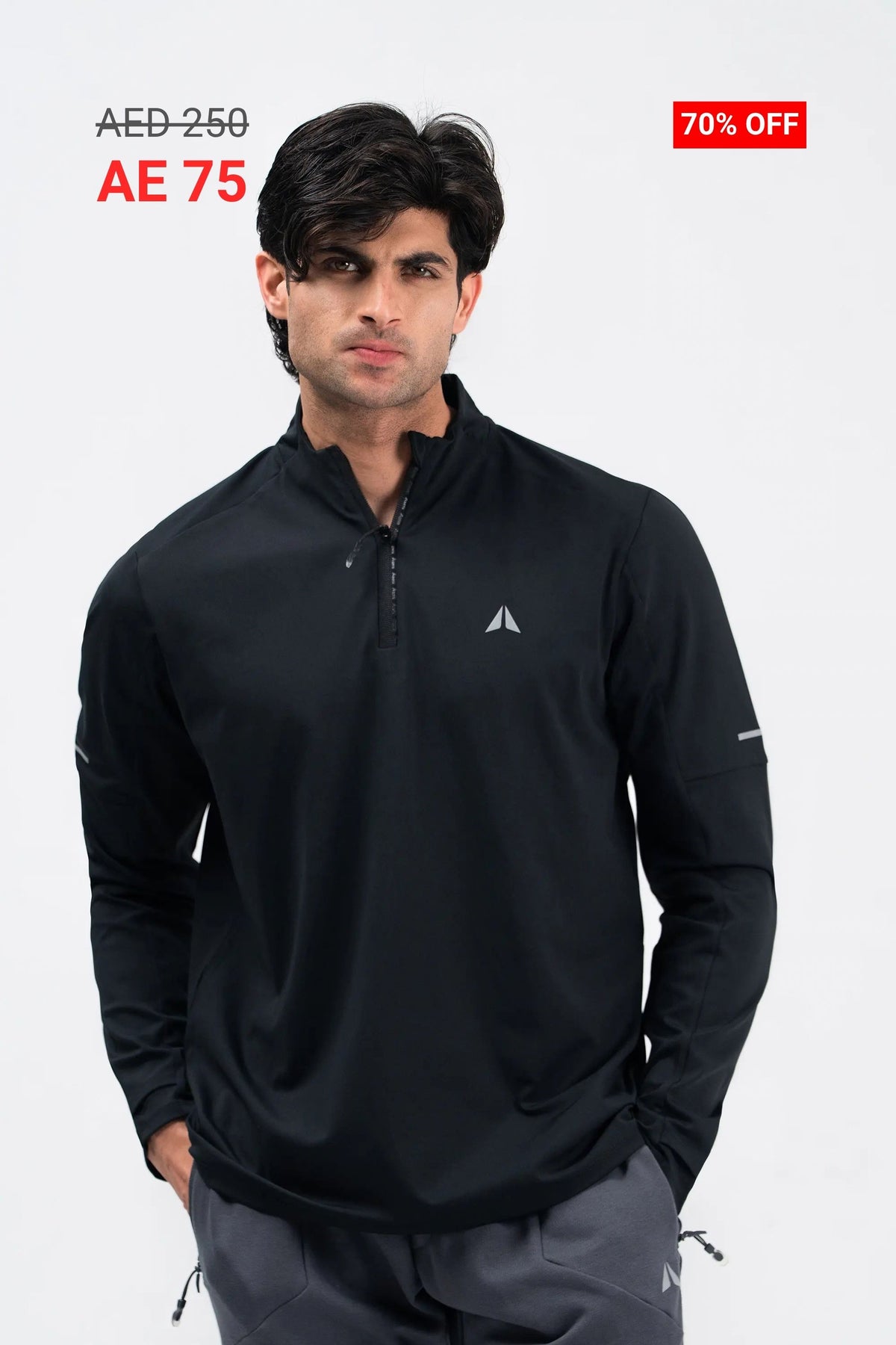 HALF ZIP 365 LONGSLEEVE
