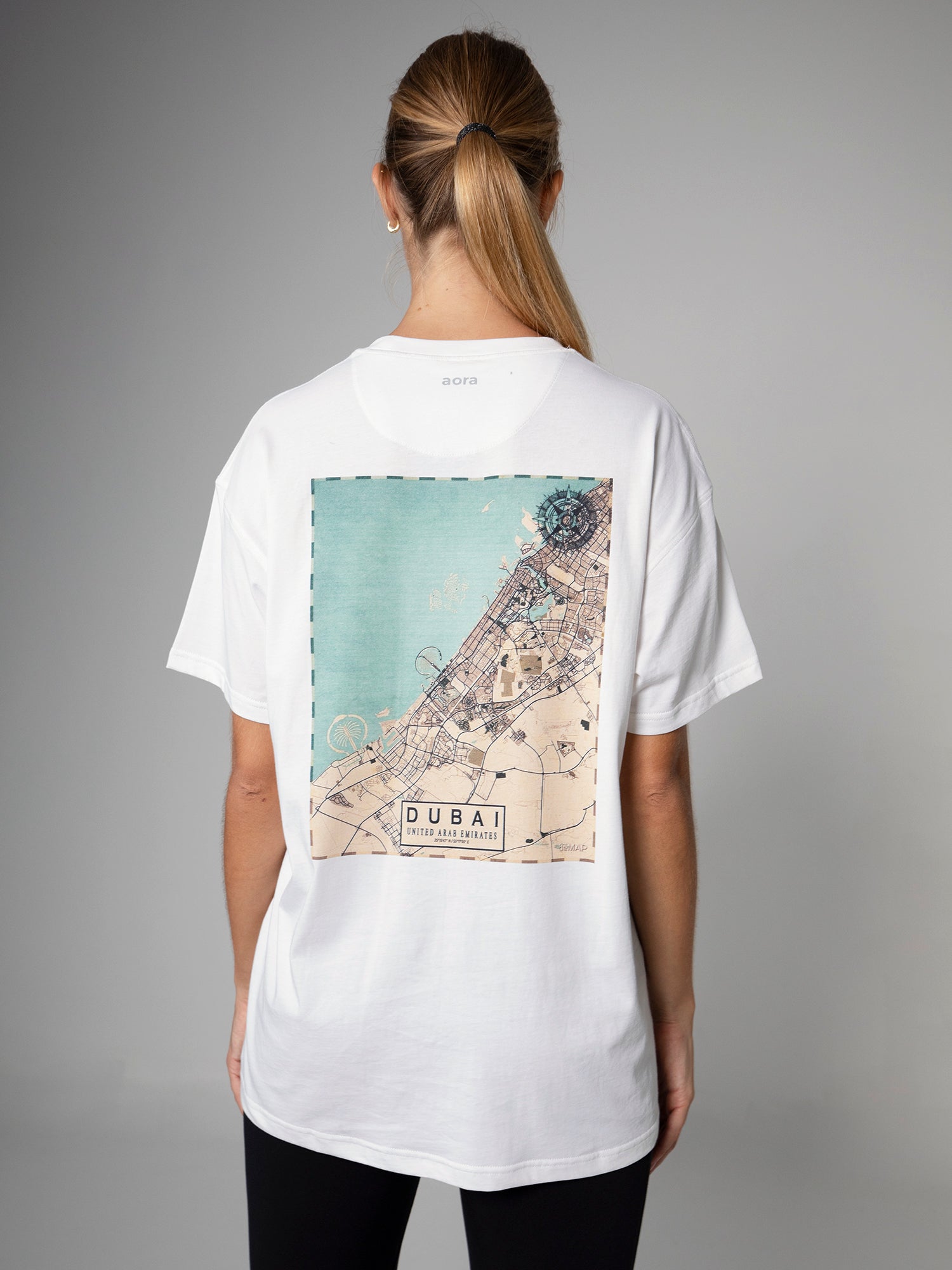 UNISEX SEASON GRAPHIC TSHIRT - V8 For Women - Aora Activewear Shop online in Abu Dhabi