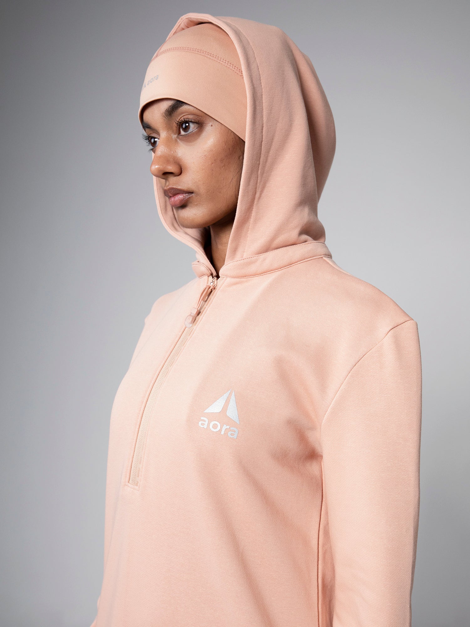 MERAKI HALF ZIP HOODIE