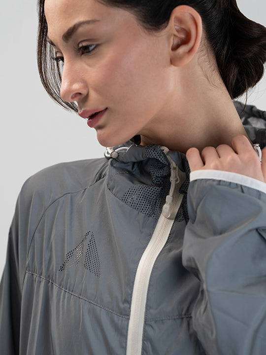REFLECTIVE WINDBREAKER JACKET