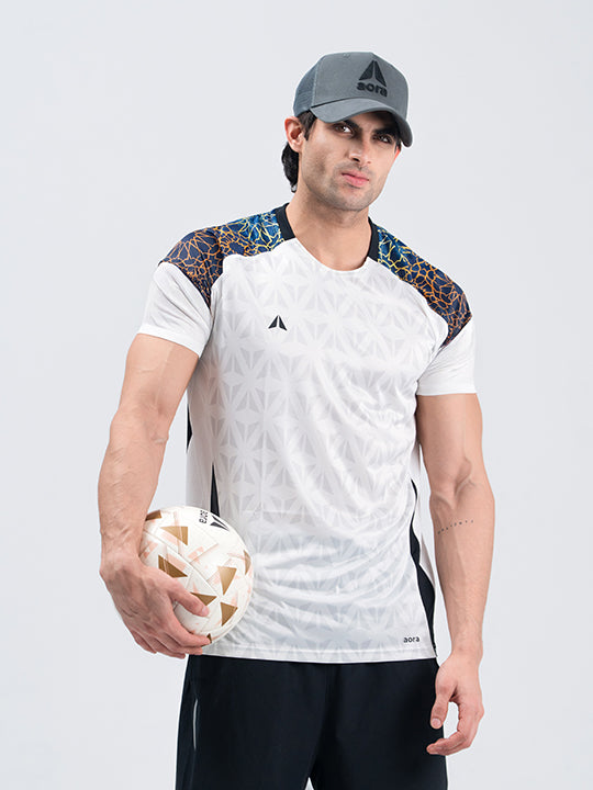 SOCCER JERSEY V8 - WHITE