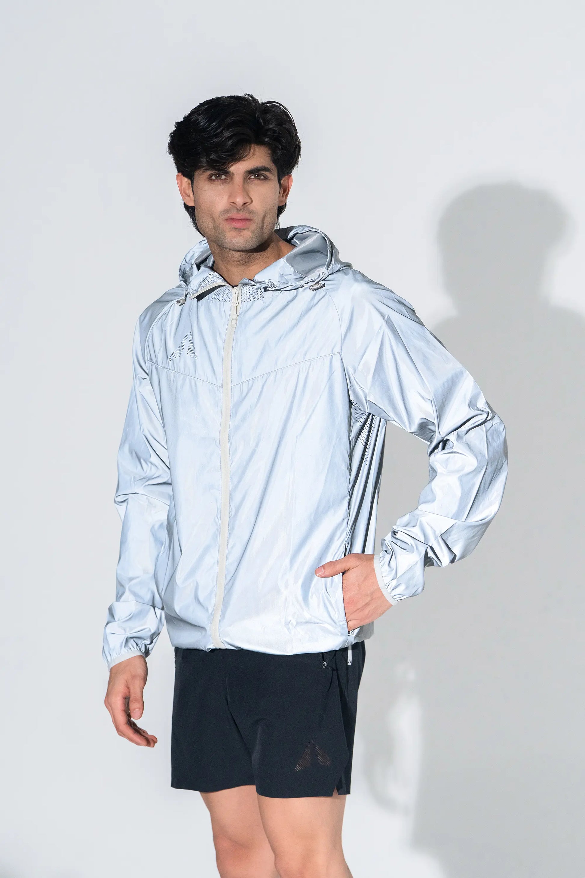 REFLECTIVE WINDBREAKER JACKET