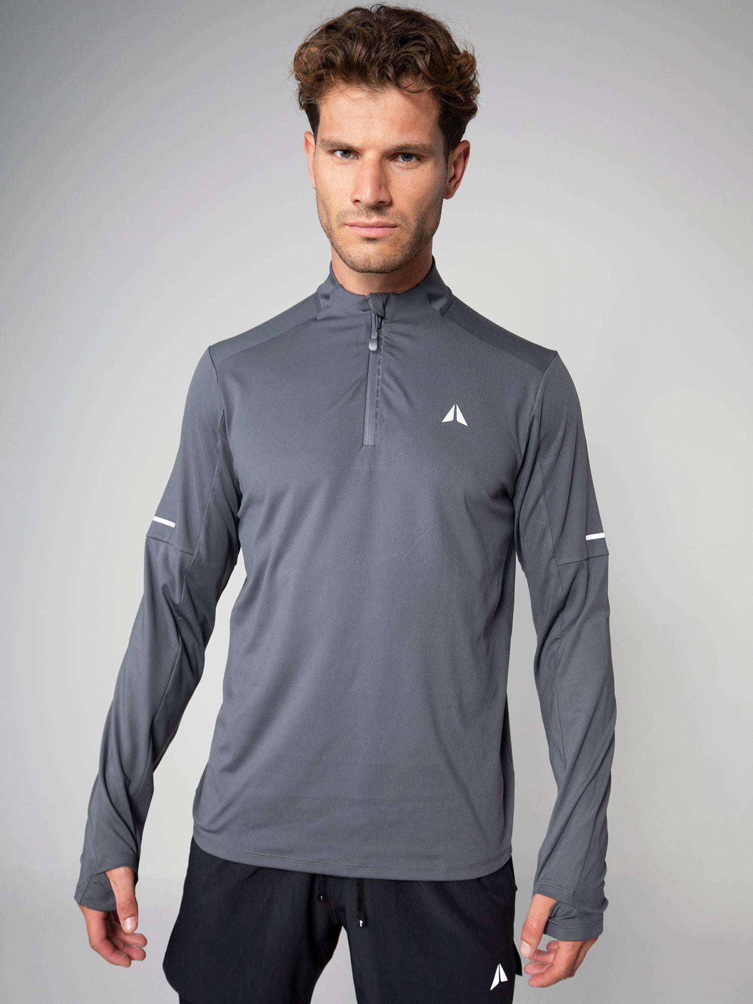 HALF ZIP 365 LONGSLEEVE For Men- Aora Athliesure Shop online in UAE