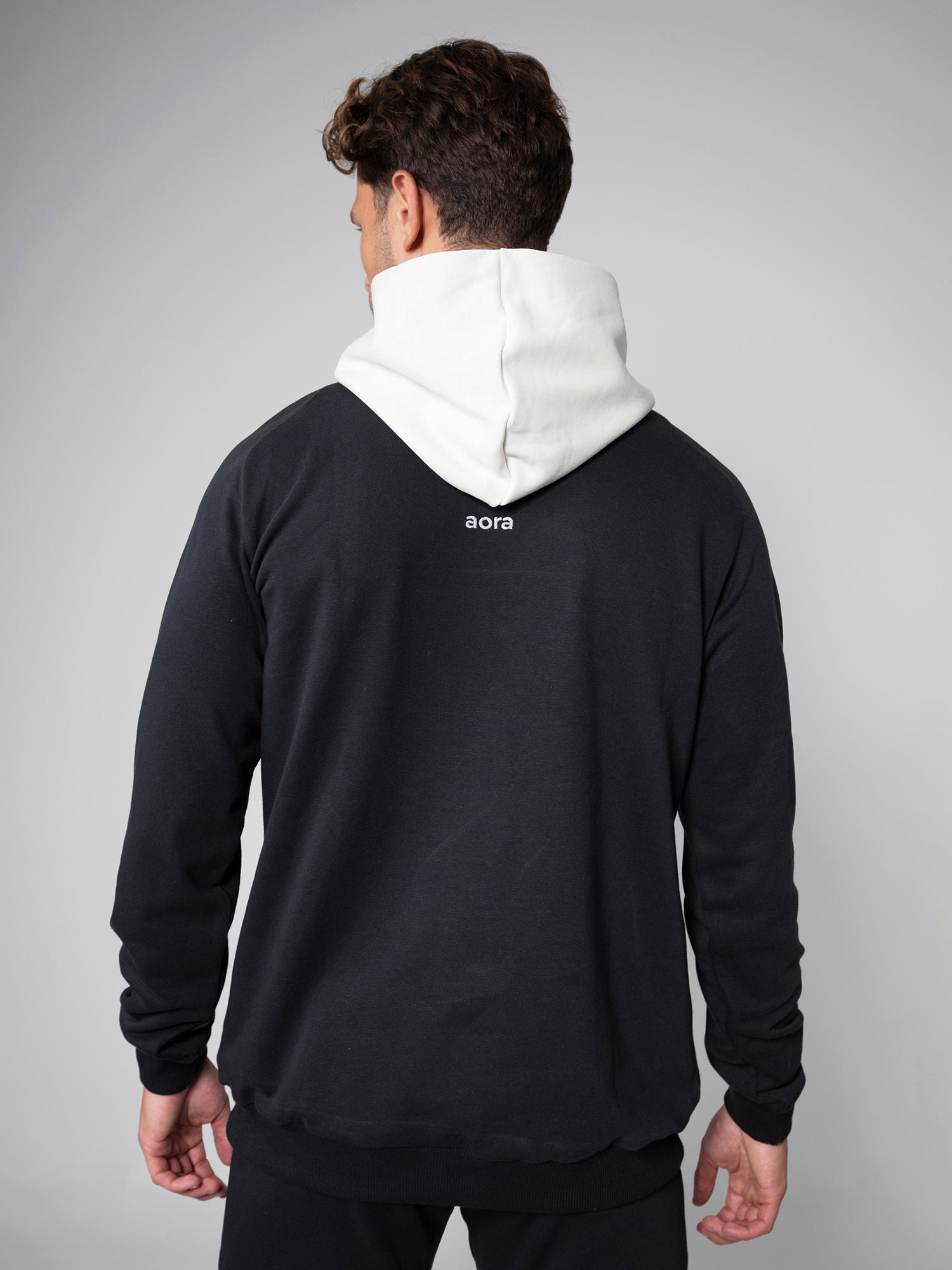 UNISEX CHROME QAZE BI-COLOR HOODIE