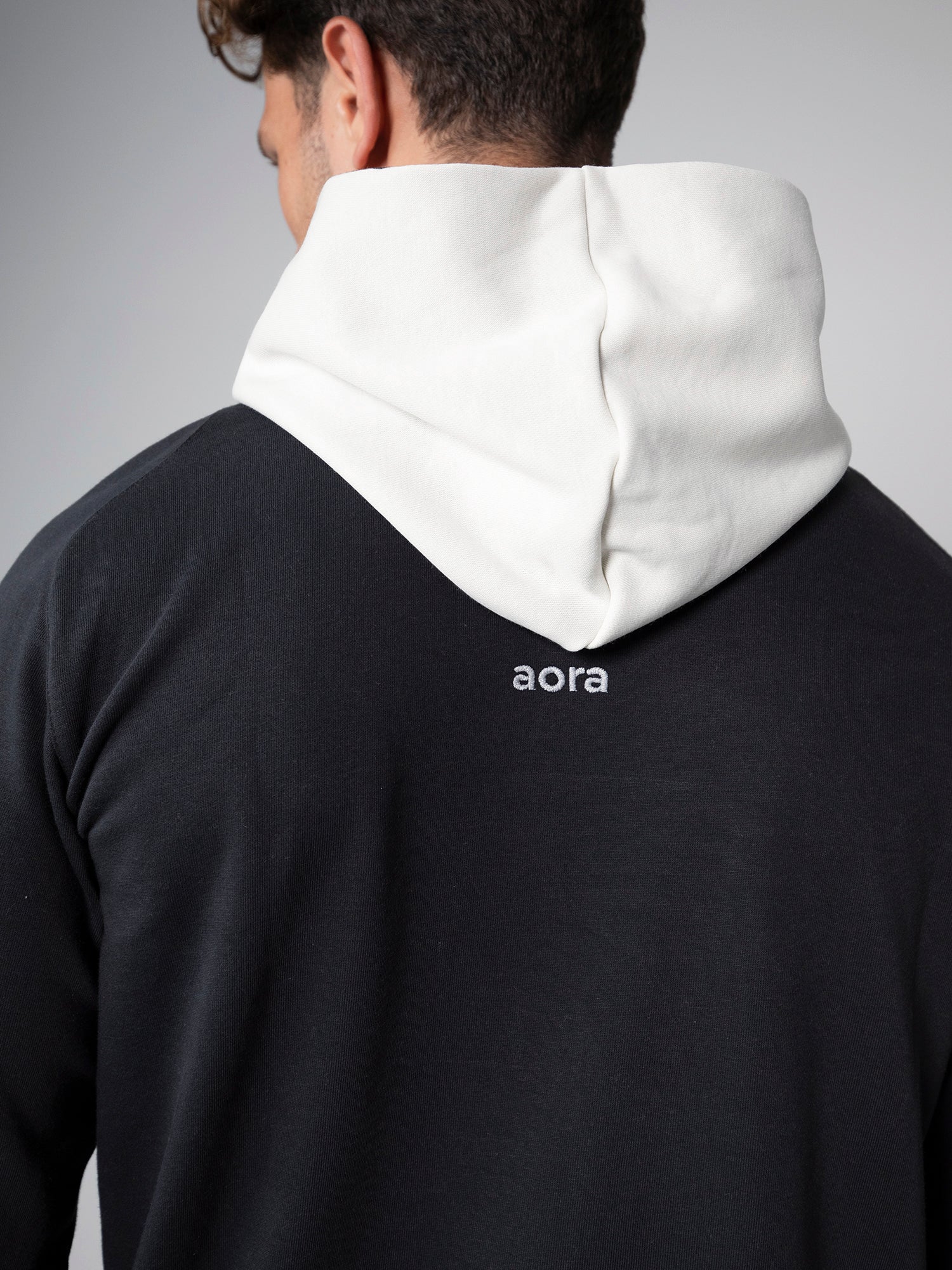 UNISEX CHROME QAZE BI-COLOR HOODIE