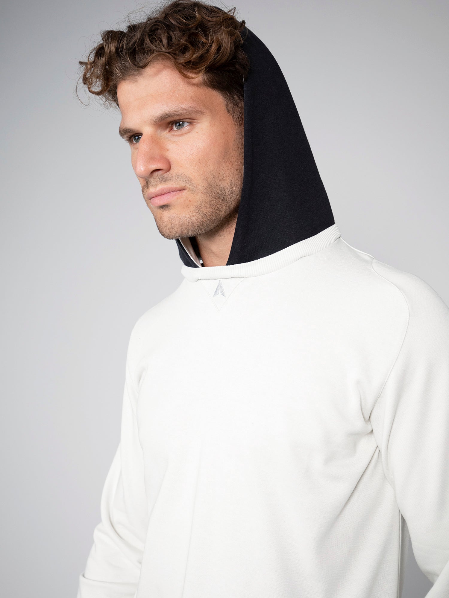 UNISEX CHROME QAZE BI-COLOR HOODIE