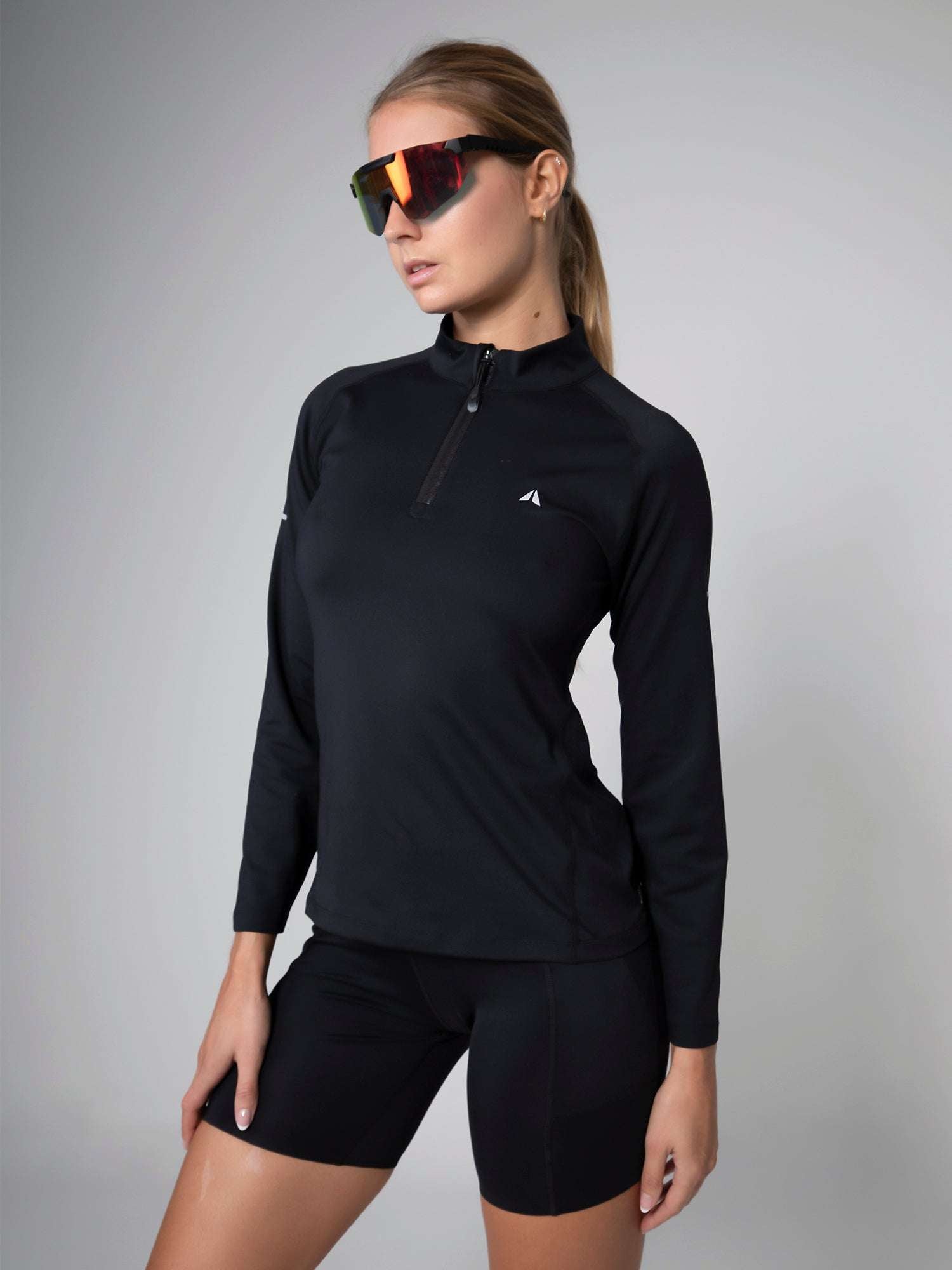 365 HALF ZIPPER LONGSLEEVE For Women - Aora Athliesure Shop online in UAE