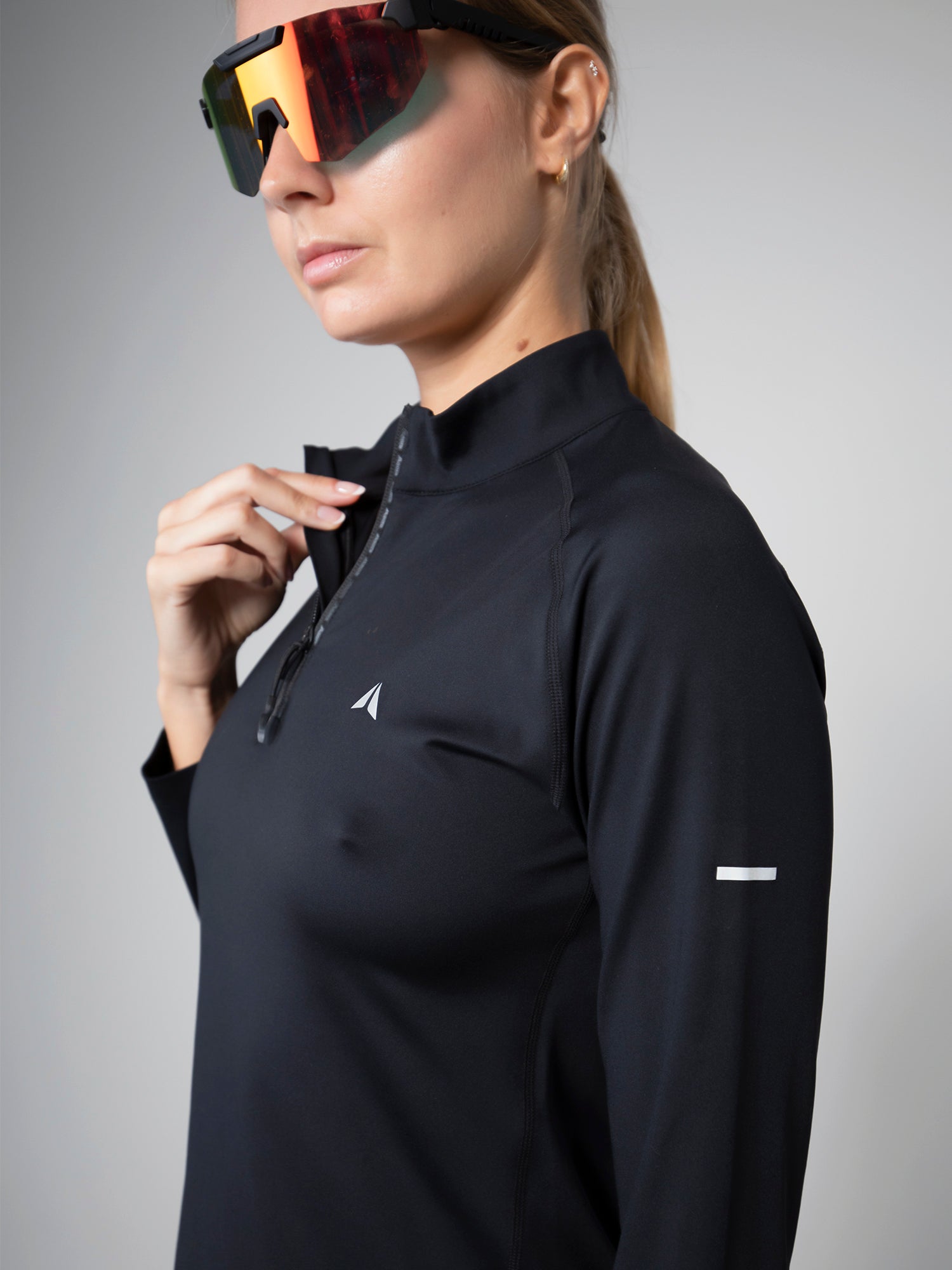 365 HALF ZIPPER LONGSLEEVE
