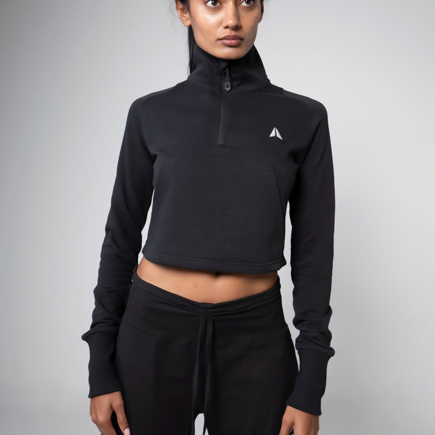 MIHO HALF ZIP SWEATER