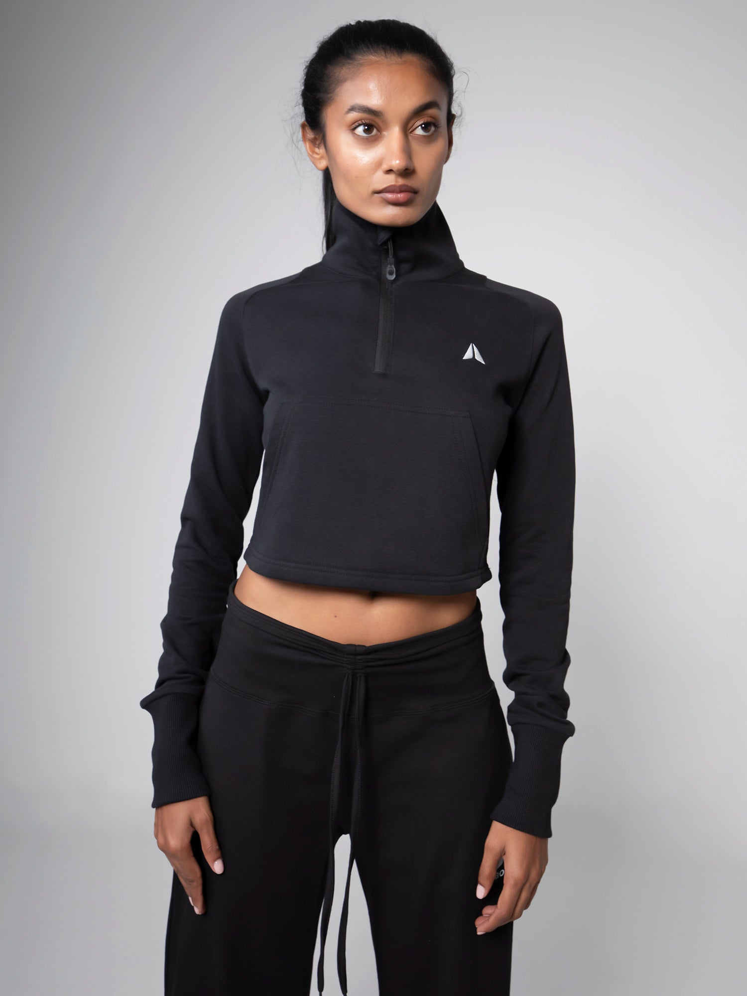 MIHO HALF ZIP SWEATER