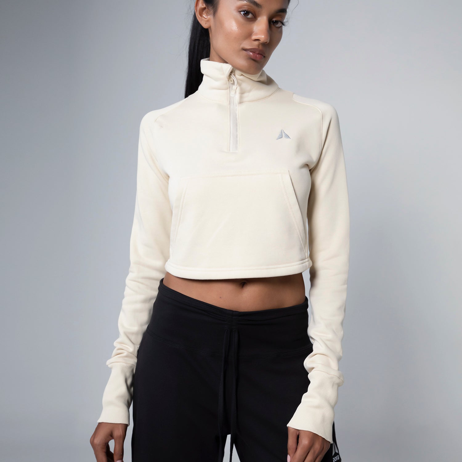 MIHO HALF ZIP SWEATER