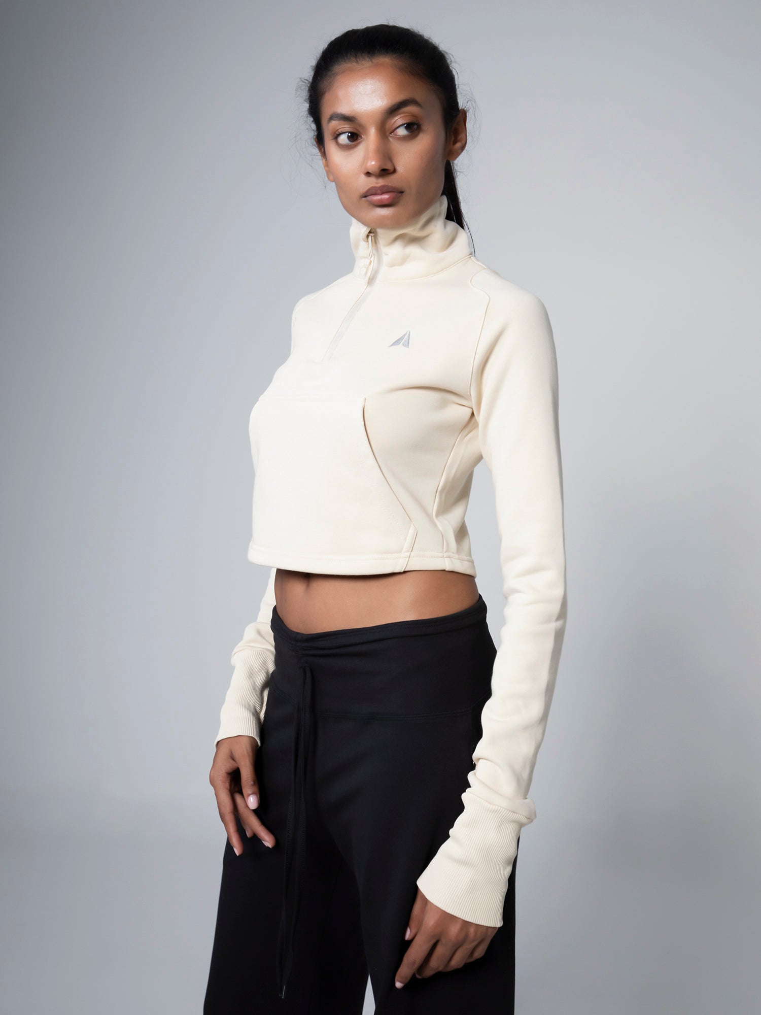 MIHO HALF ZIP SWEATER