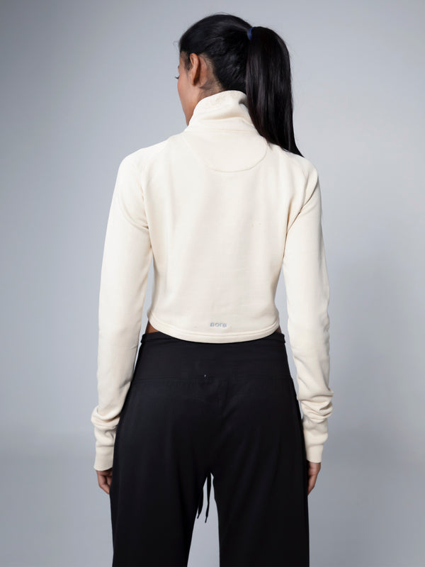 MIHO HALF ZIP SWEATER