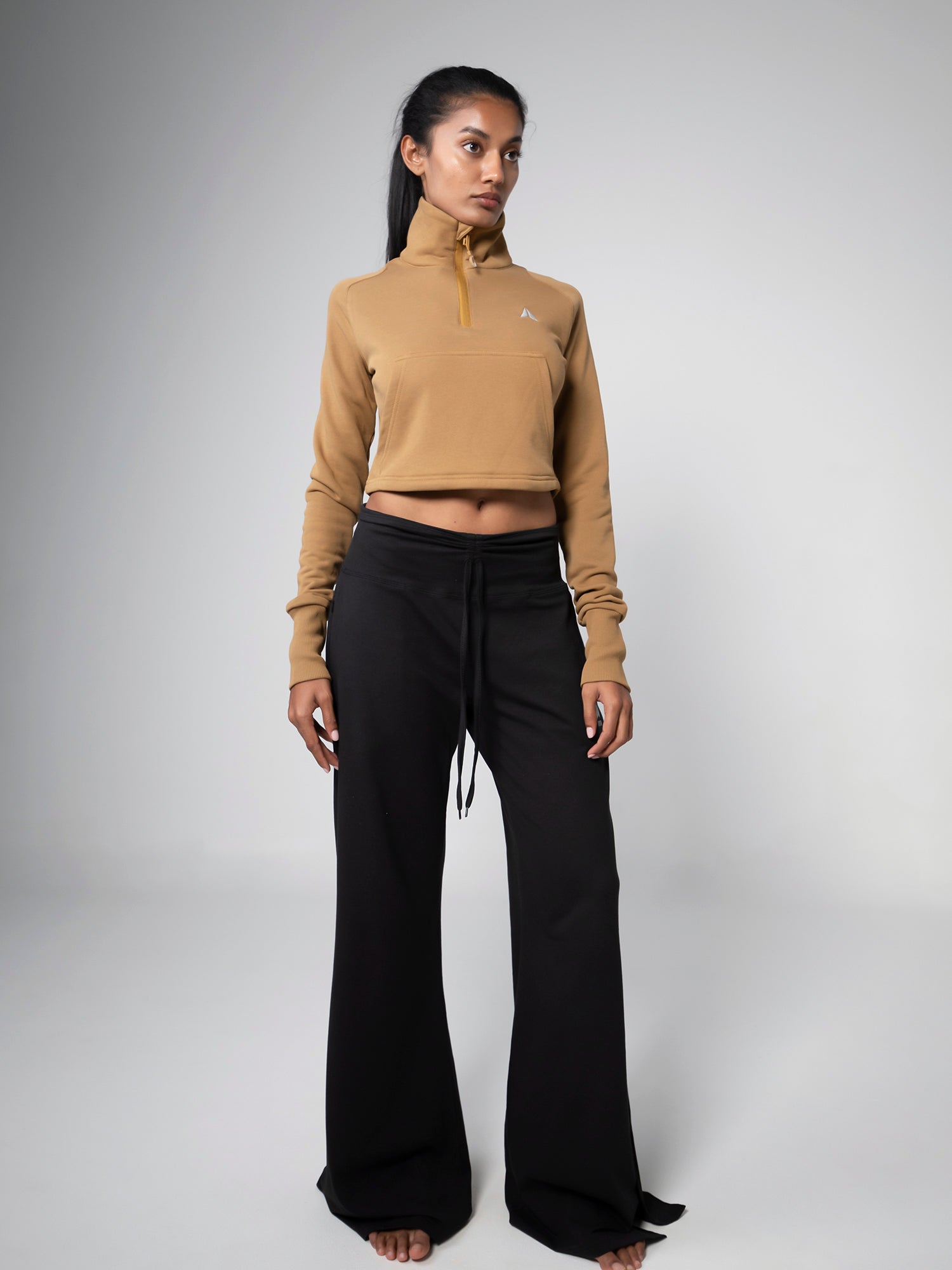 MIHO HALF ZIP SWEATER