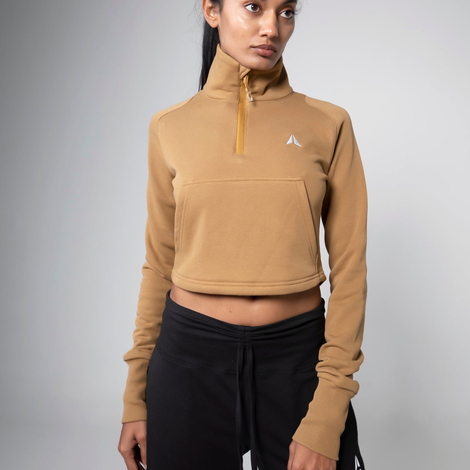MIHO HALF ZIP SWEATER