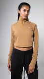MIHO HALF ZIP SWEATER