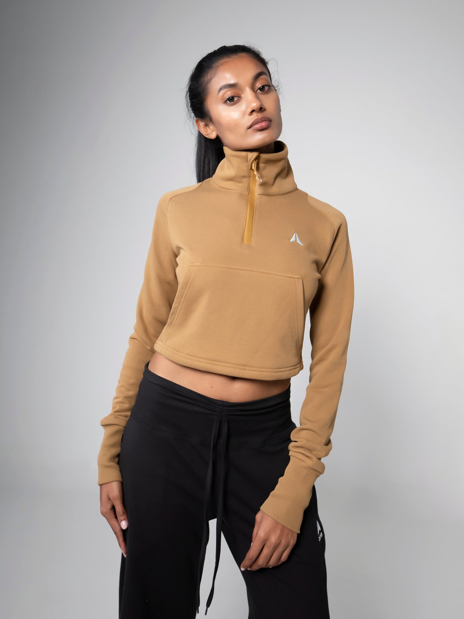 MIHO HALF ZIP SWEATER