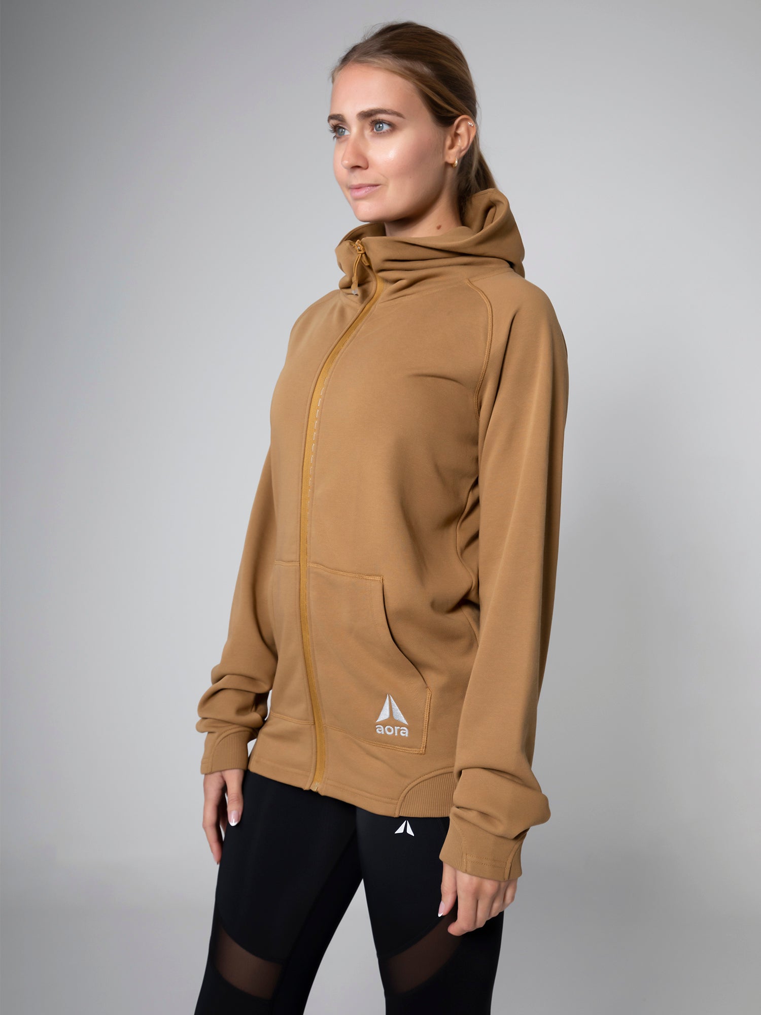 OVERSIZED ZIPPER HOODIE