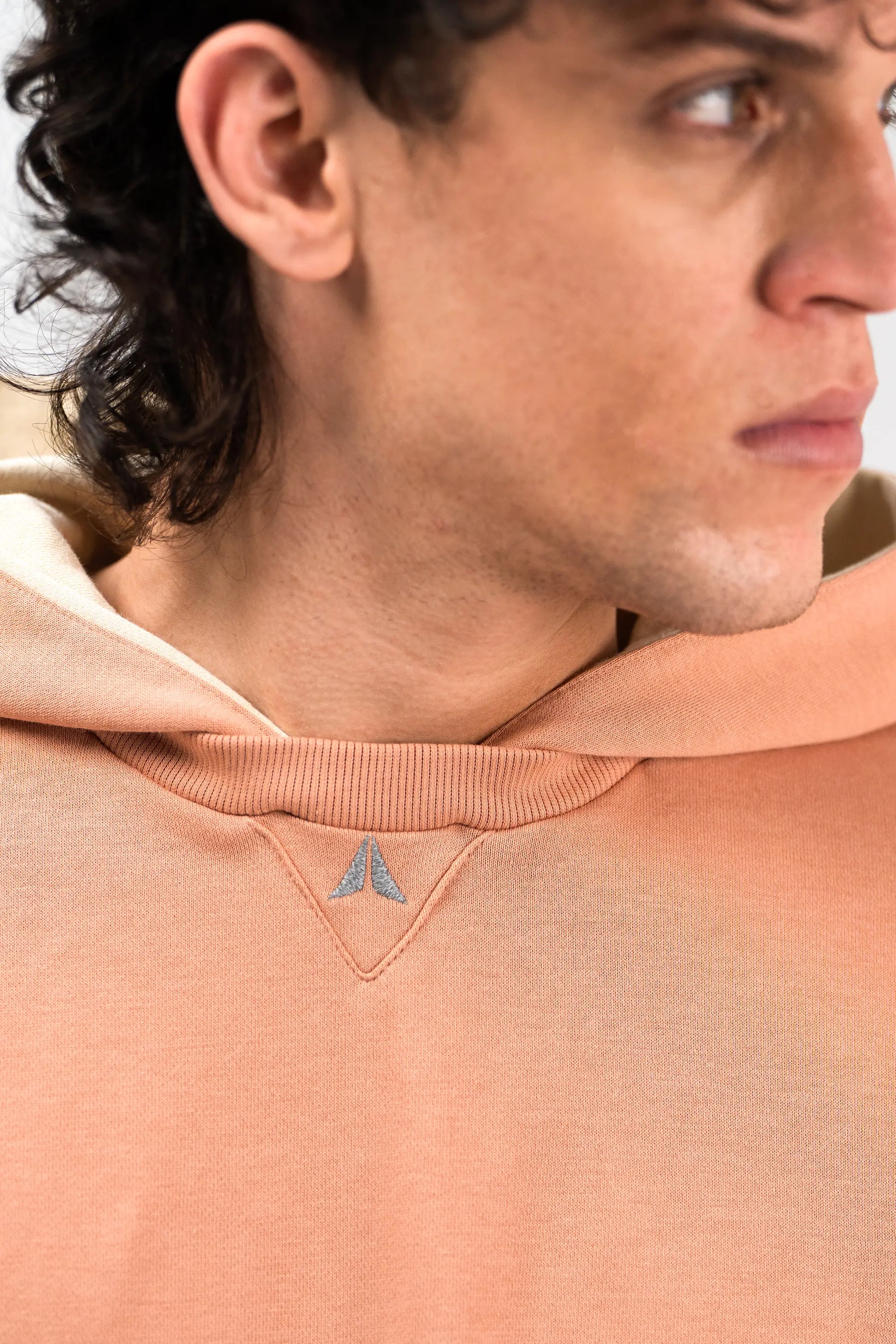 UNISEX CHROME QAZE BI-COLOR HOODIE