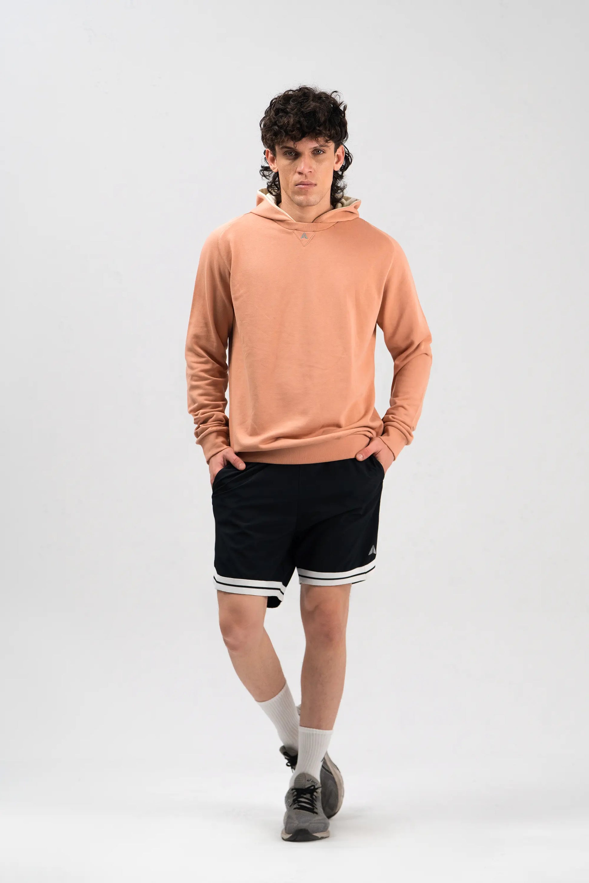 UNISEX CHROME QAZE BI-COLOR HOODIE