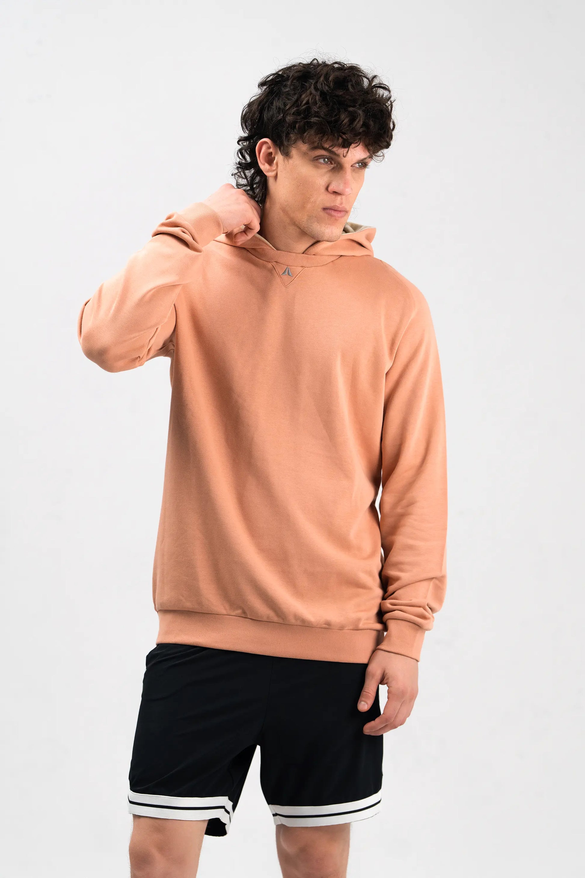 UNISEX CHROME QAZE BI-COLOR HOODIE