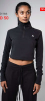 MIHO HALF ZIP SWEATER