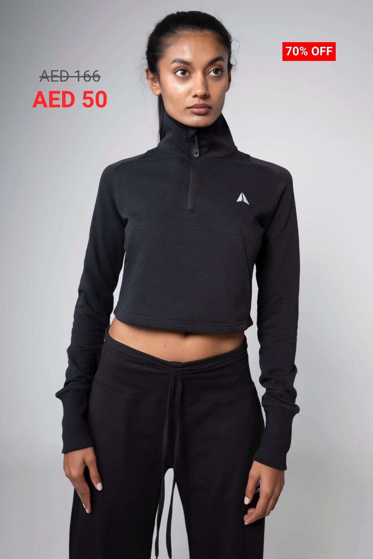 MIHO HALF ZIP SWEATER