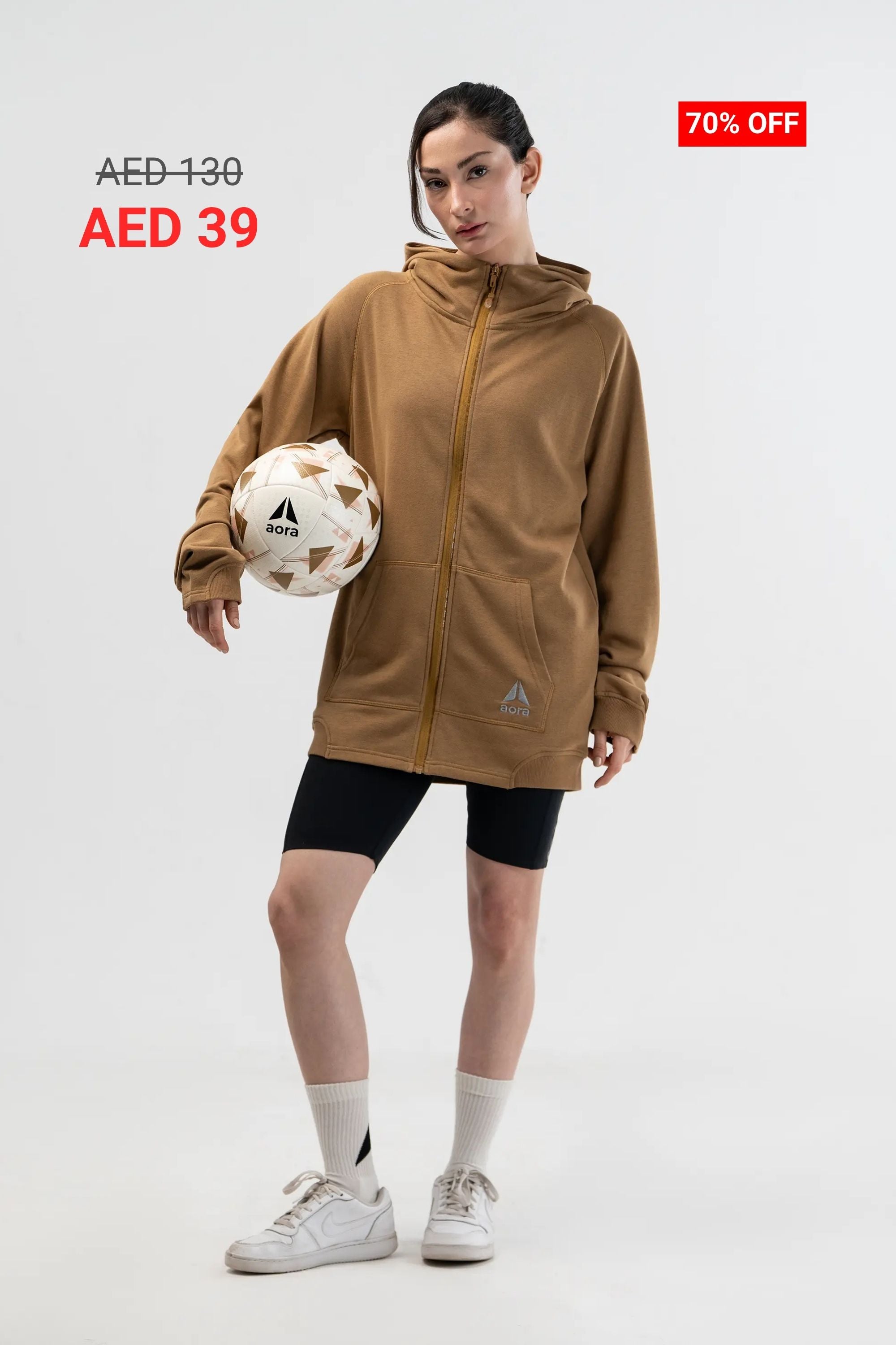 OVERSIZED ZIPPER HOODIE