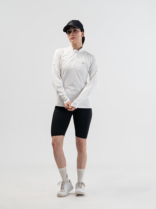 365 HALF ZIPPER LONGSLEEVE