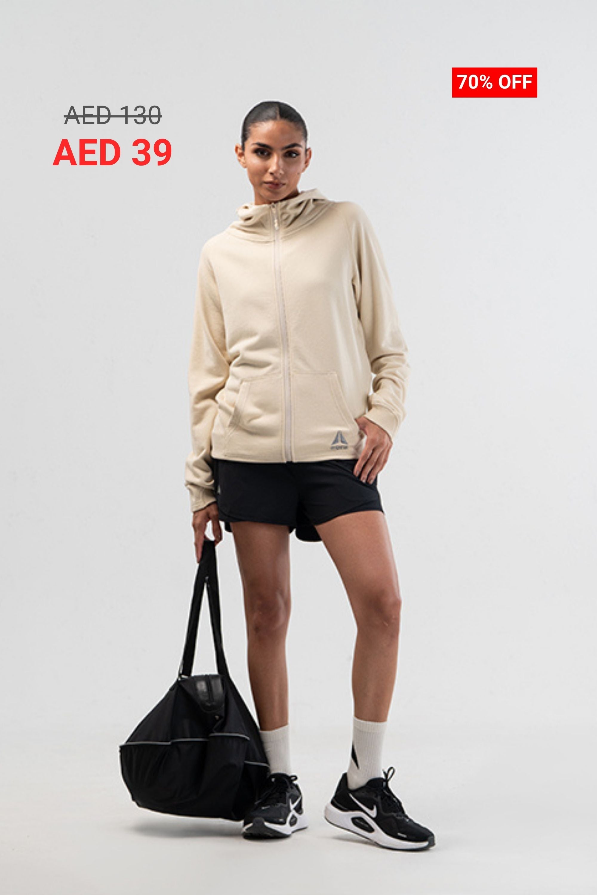 OVERSIZED ZIPPER HOODIE