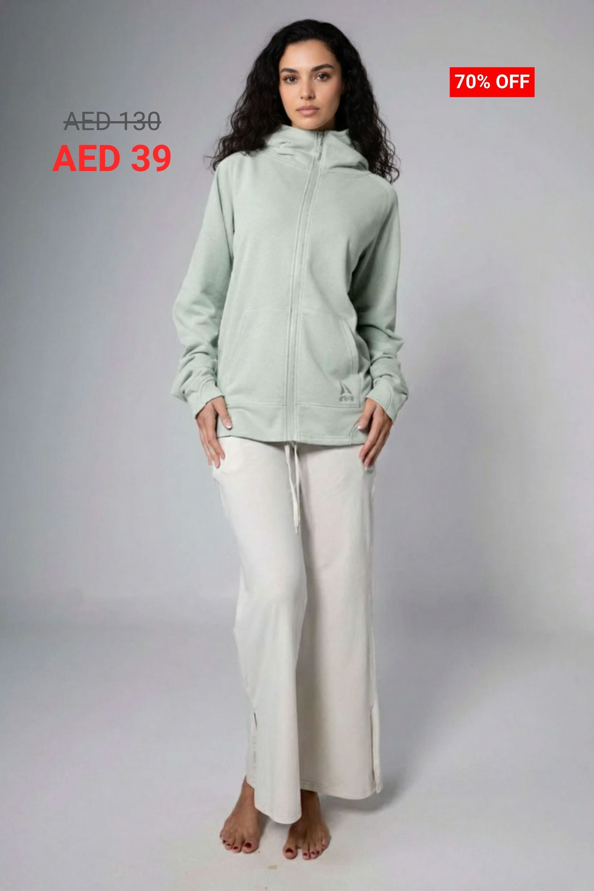 OVERSIZED ZIPPER HOODIE