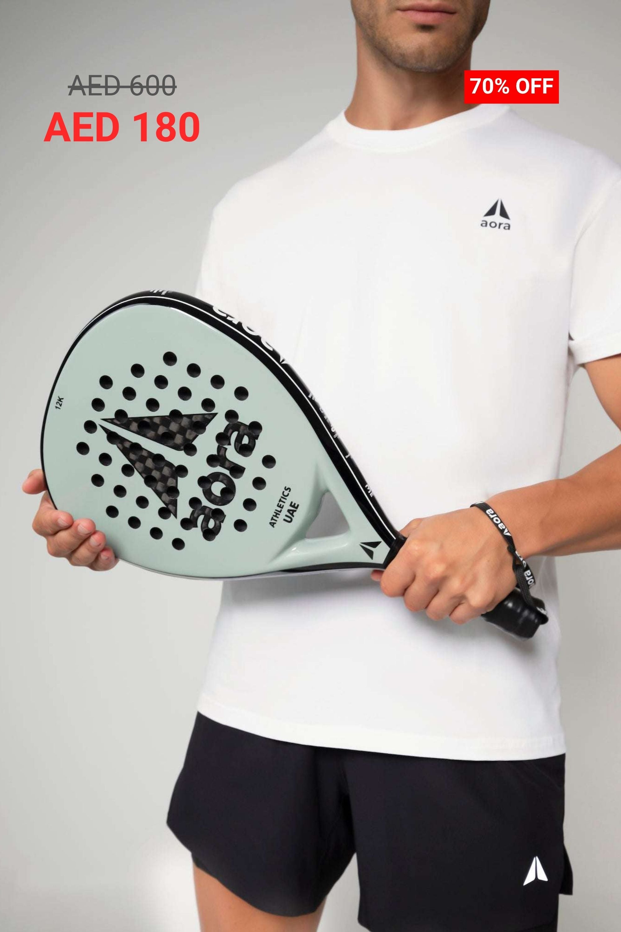 PADEL TENNIS RACKET 12K - SAGE