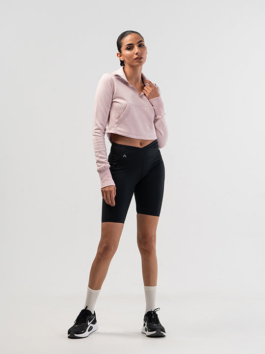MIHO HALF ZIP SWEATER