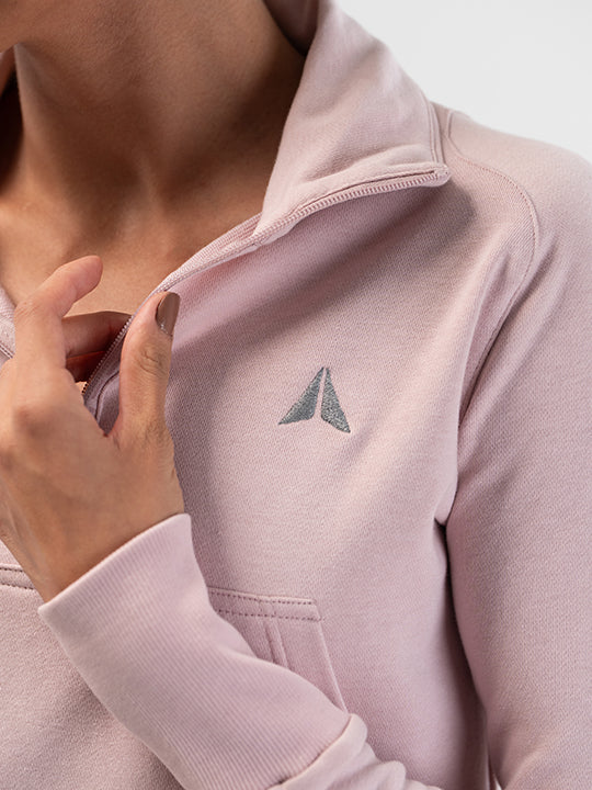 MIHO HALF ZIP SWEATER
