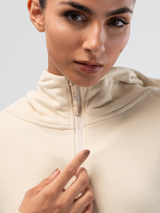 OVERSIZED ZIPPER HOODIE